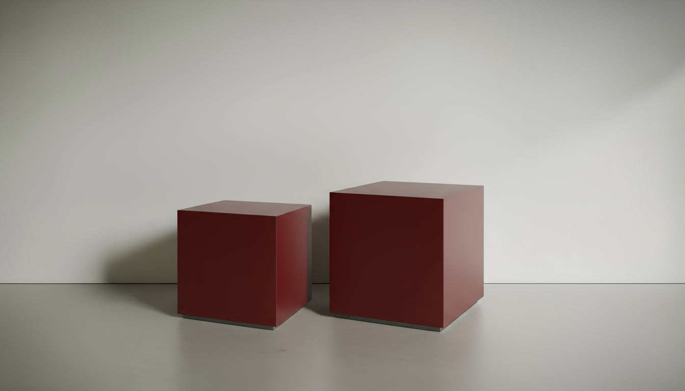 Stoliki boczne/nocne | Głęboki Burgund