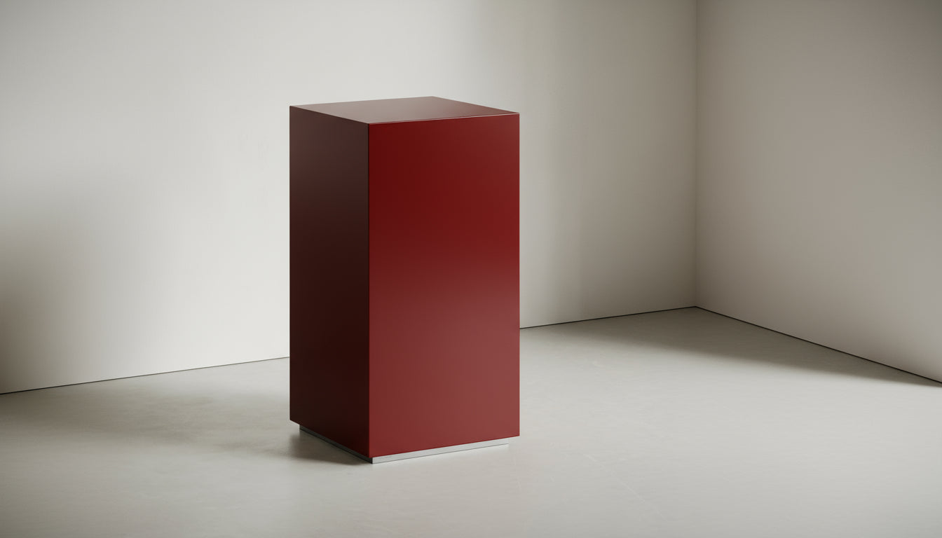Display Column | Deep Burgundy