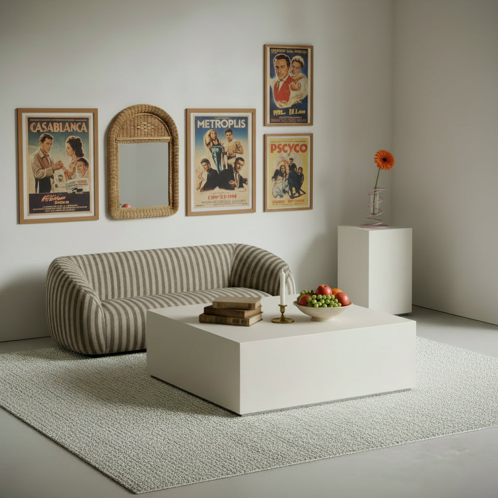 Kolumny ekspozycyjne | Off White Biały