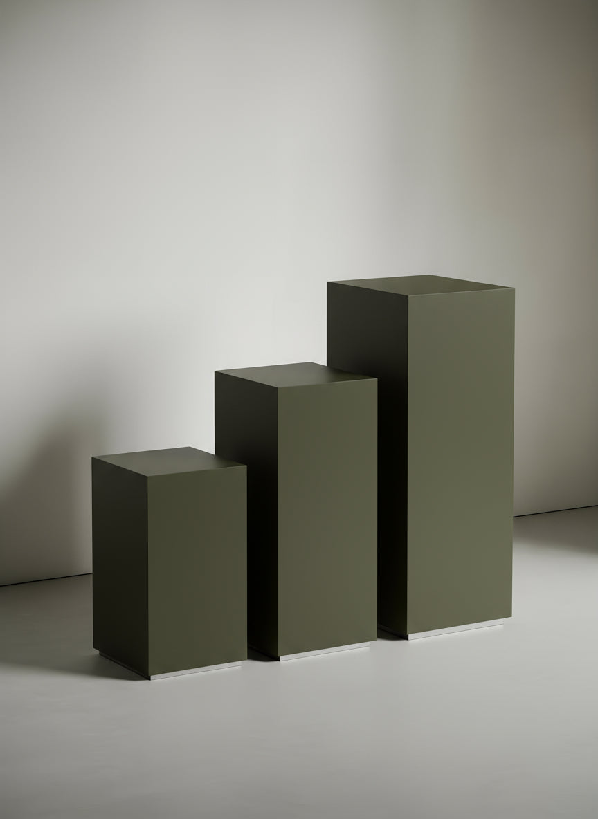 Display Columns | Military Green