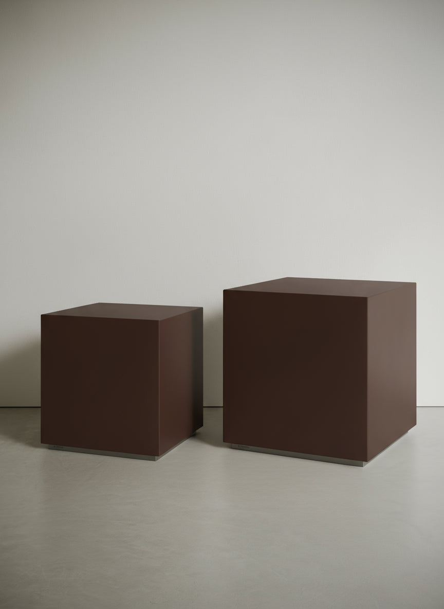 Stoliki boczne/nocne | Czekoladowy Brązowy