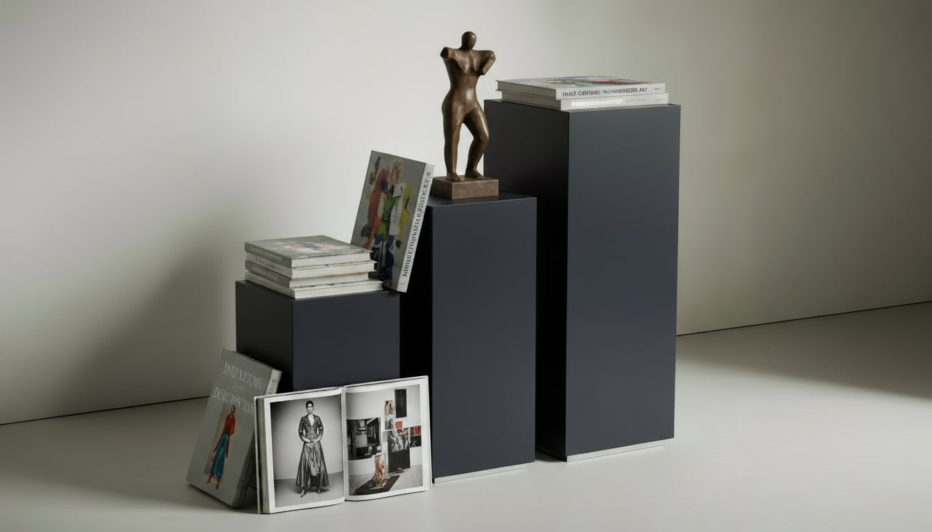 Exhibition columns | Night Navy