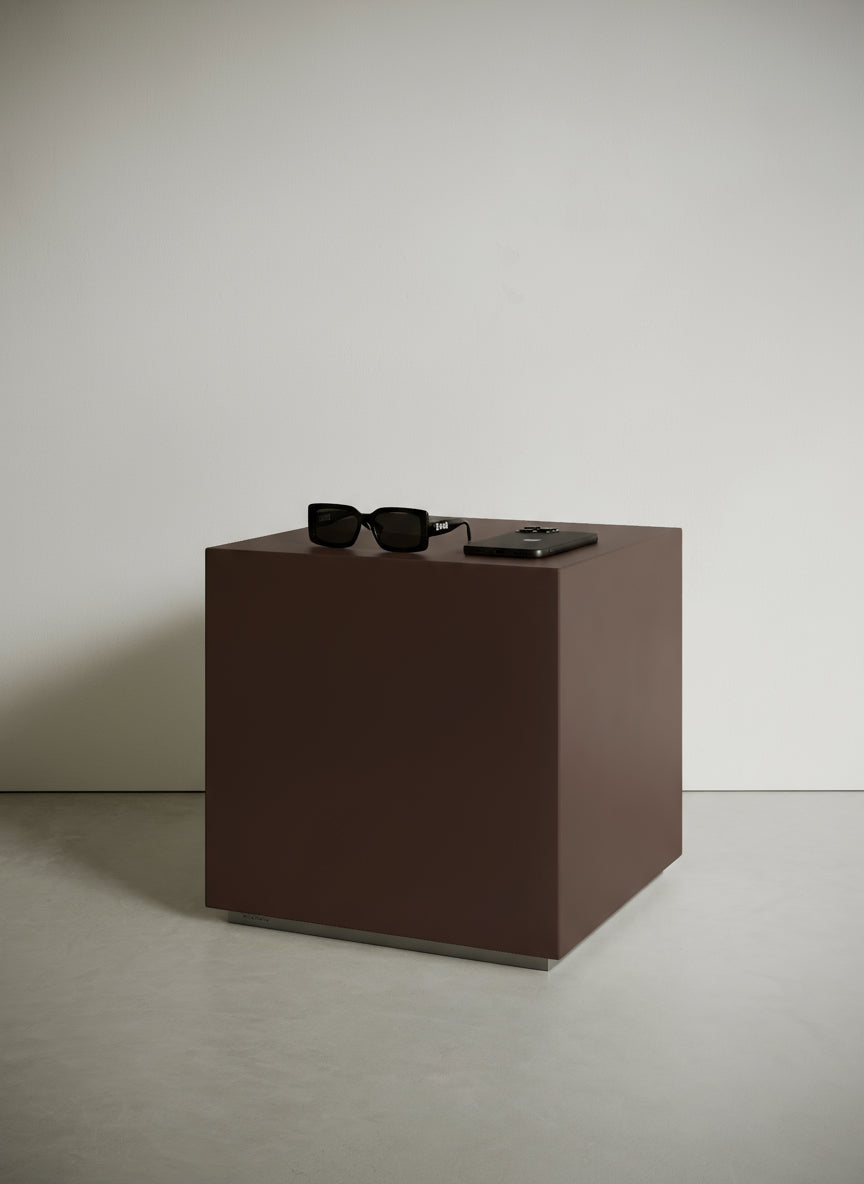 Stoliki boczne/nocne | Czekoladowy Brązowy