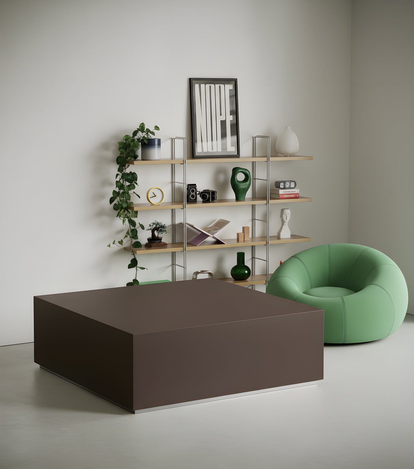 Stóły kawowe | Czekoladowy Brązowy