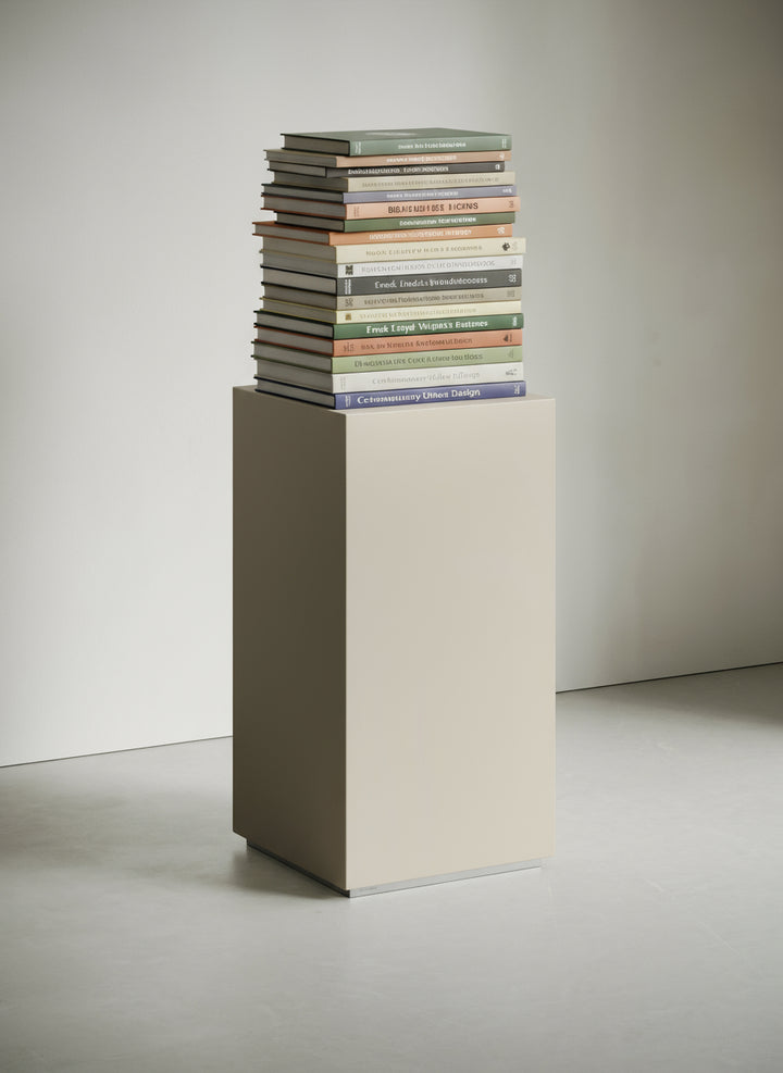 Kolumny ekspozycyjne | Kremowy Beżowy