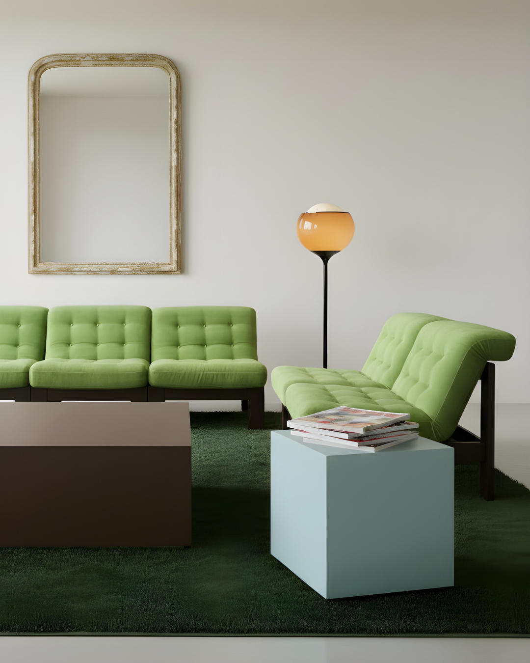 Beistelltische/Nachttische | Hellblau