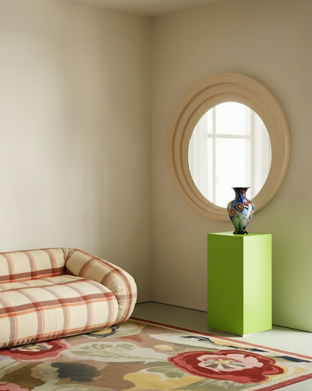 Exhibition Columns | Summer Green