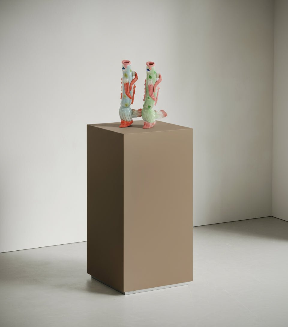 Kolumny ekspozycyjne | Kawowy Brązowy - BY GEOMADE