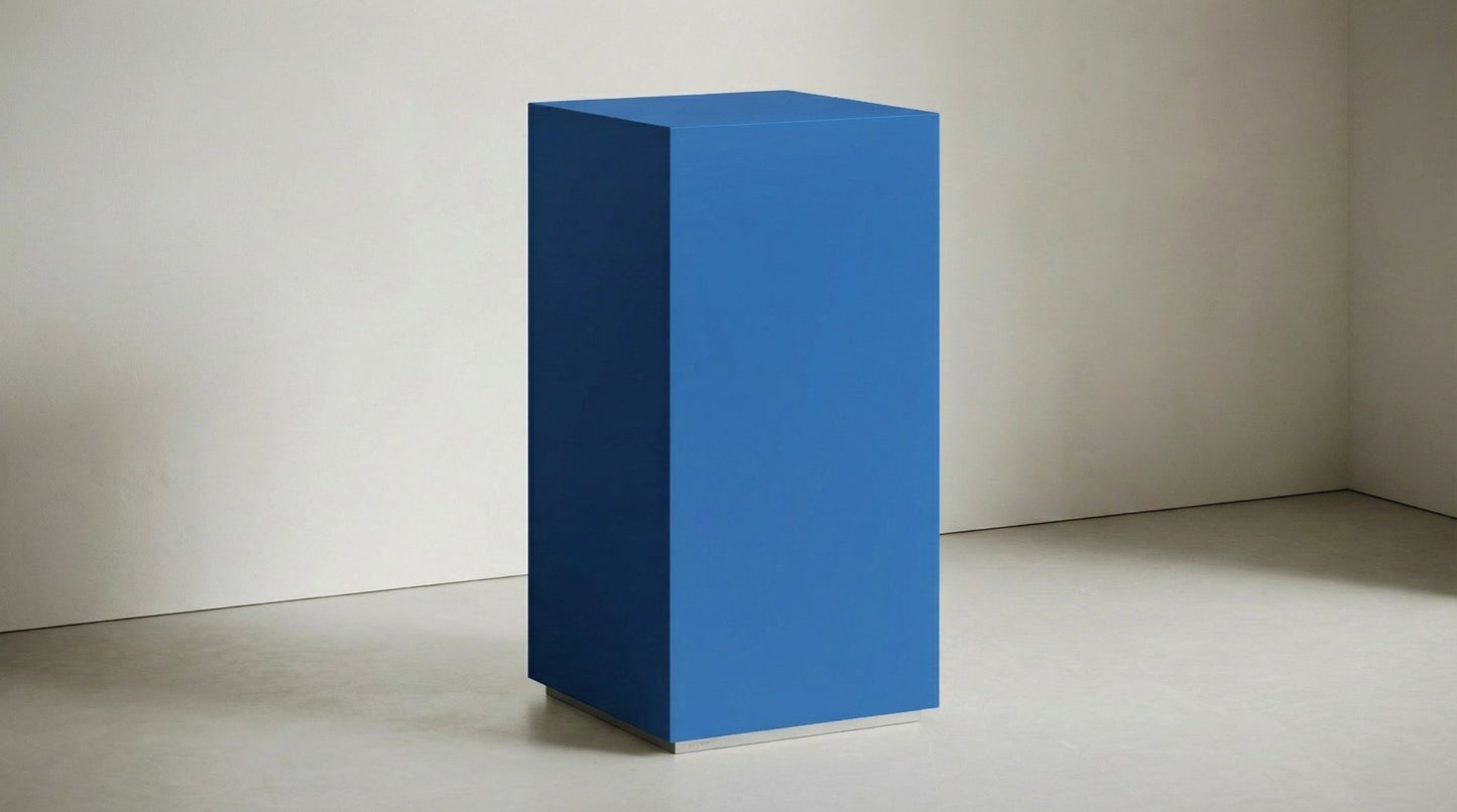 Kolumny ekspozycyjne | Lazurowy Kobaltowy - BY GEOMADE