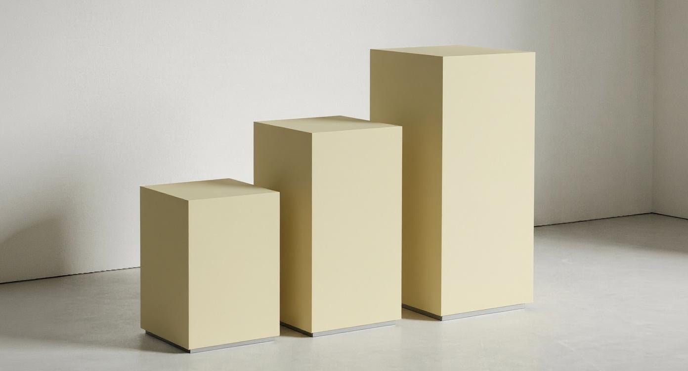 Kolumny ekspozycyjne | Maślany Żółty - BY GEOMADE