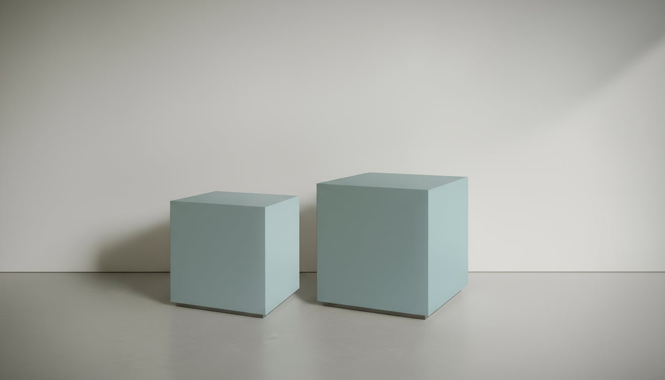 Stoliki boczne/nocne | Jasny Niebieski - BY GEOMADE