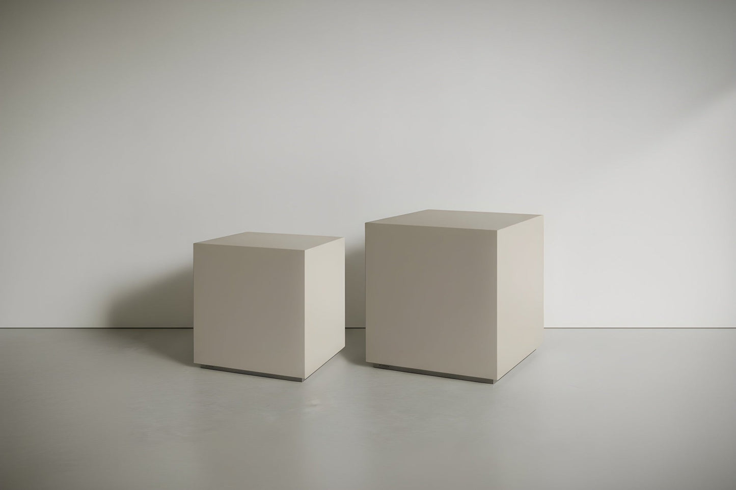 Stoliki boczne/nocne | Kremowy Beżowy - BY GEOMADE