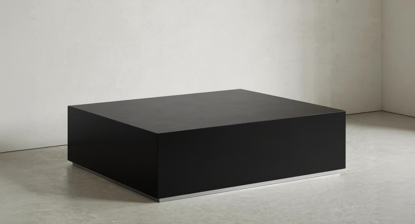 Stoły kawowe | Architektoniczny czarny - BY GEOMADE