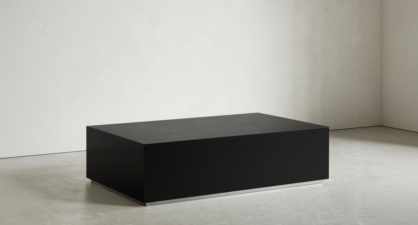 Stoły kawowe | Architektoniczny czarny - BY GEOMADE